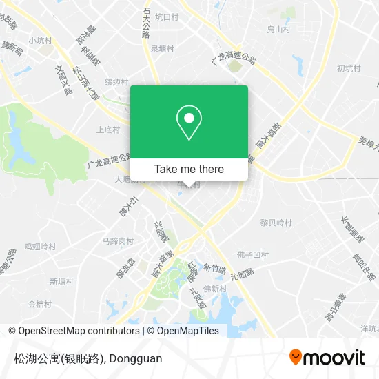 松湖公寓(银眠路) map