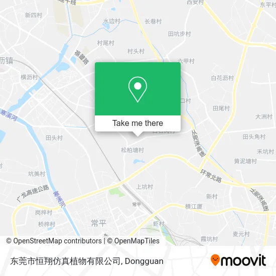 东莞市恒翔仿真植物有限公司 map