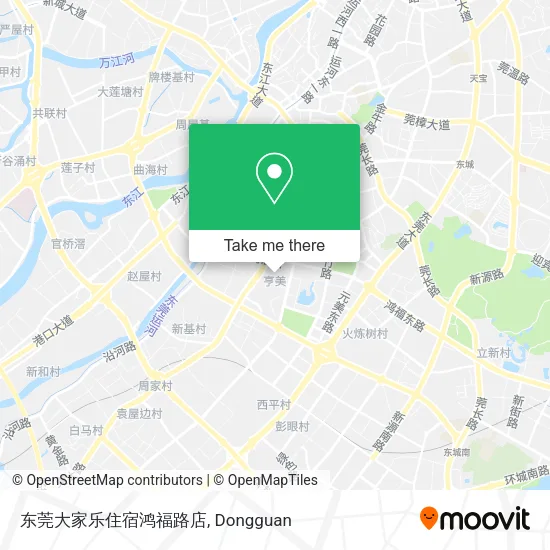 东莞大家乐住宿鸿福路店 map