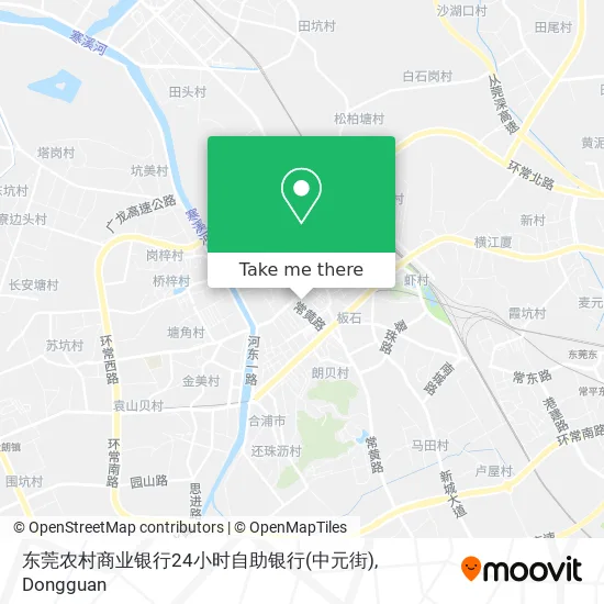 东莞农村商业银行24小时自助银行(中元街) map