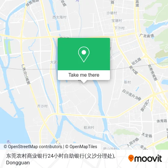 东莞农村商业银行24小时自助银行(义沙分理处) map