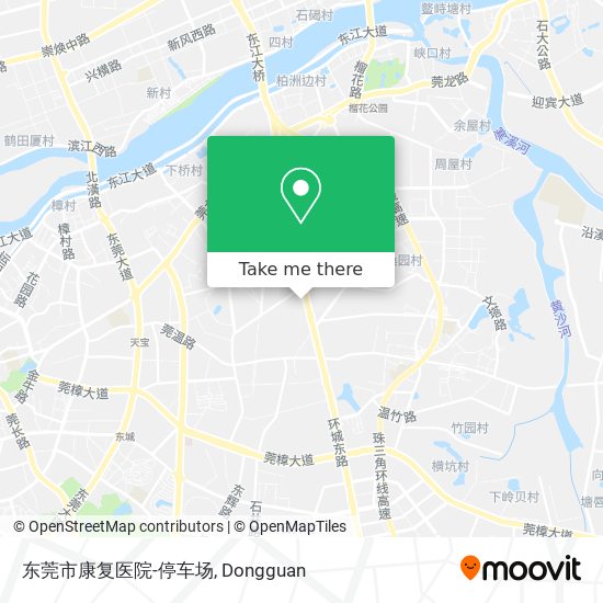 东莞市康复医院-停车场 map