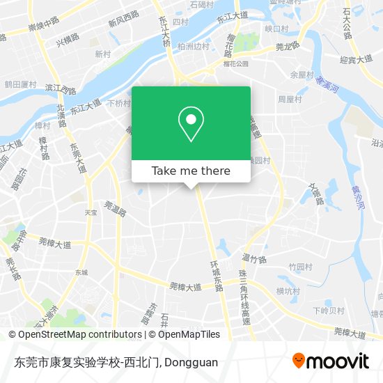 东莞市康复实验学校-西北门 map