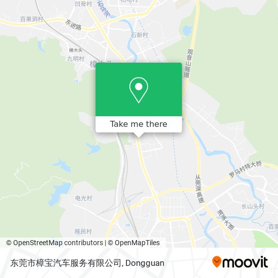东莞市樟宝汽车服务有限公司 map