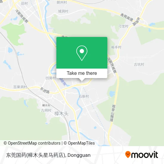 东莞国药(樟木头星马药店) map