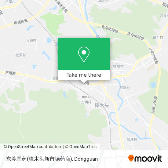 东莞国药(樟木头新市场药店) map