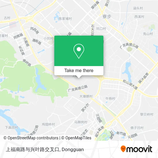 上福南路与兴叶路交叉口 map
