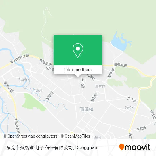 东莞市孩智家电子商务有限公司 map