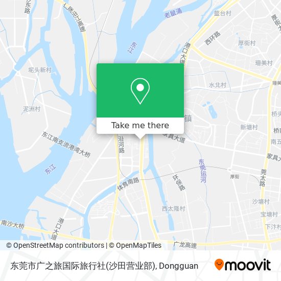 东莞市广之旅国际旅行社(沙田营业部) map