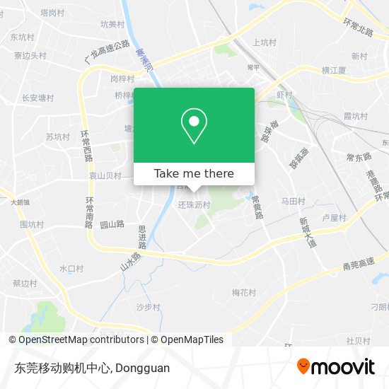 东莞移动购机中心 map