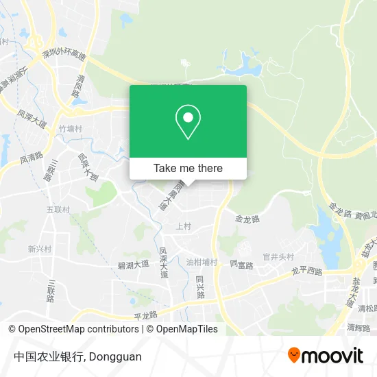 中国农业银行 map