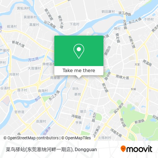 菜鸟驿站(东莞塞纳河畔一期店) map