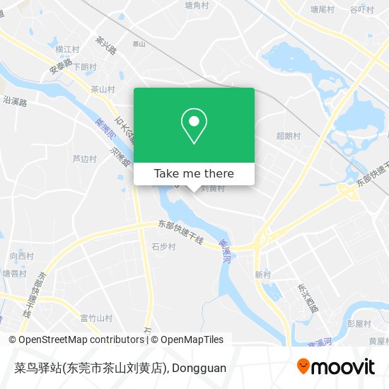 菜鸟驿站(东莞市茶山刘黄店) map