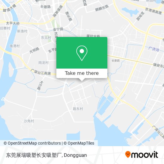 东莞展瑞吸塑长安吸塑厂 map
