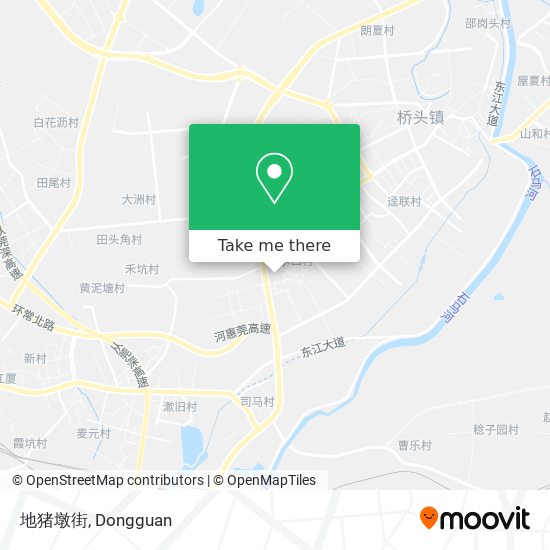 地猪墩街 map