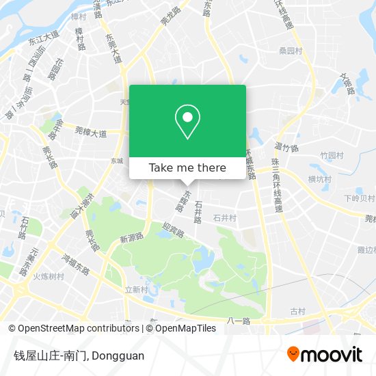 钱屋山庄-南门 map