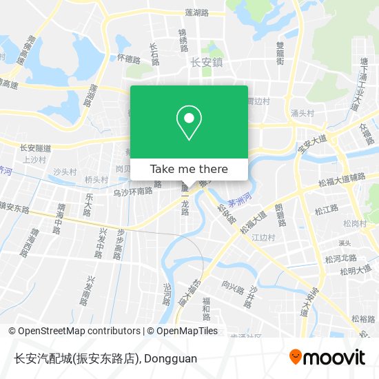 长安汽配城(振安东路店) map