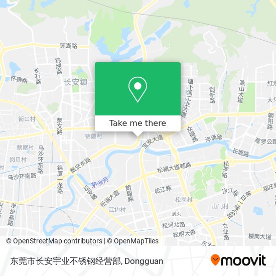 东莞市长安宇业不锈钢经营部 map