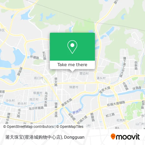 莆天珠宝(星港城购物中心店) map