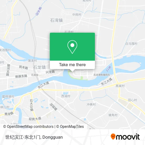 世纪滨江-东北1门 map