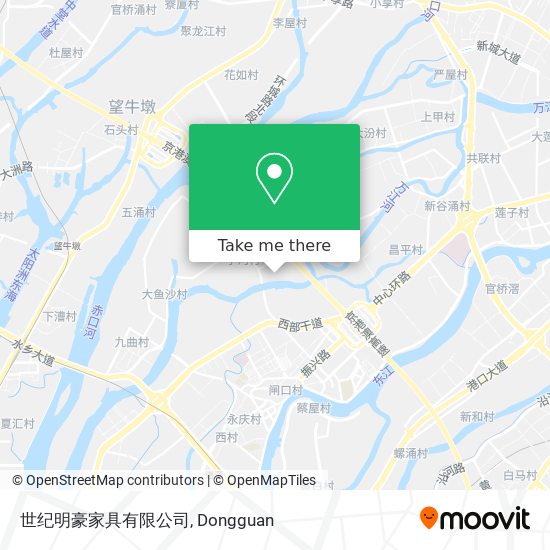 世纪明豪家具有限公司 map