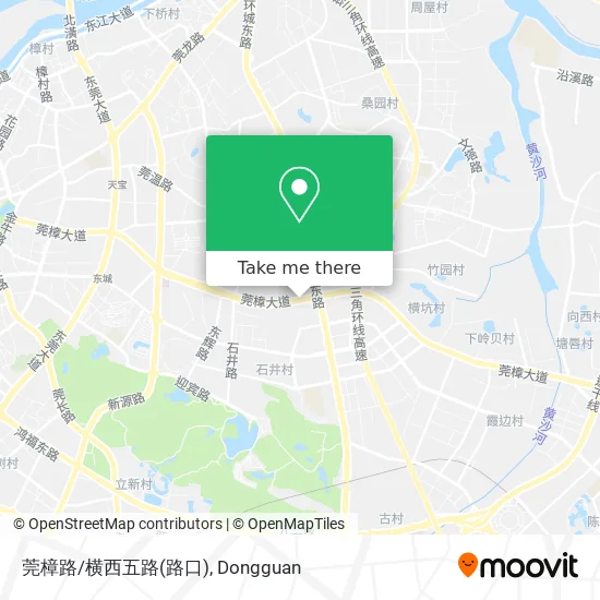莞樟路/横西五路(路口) map