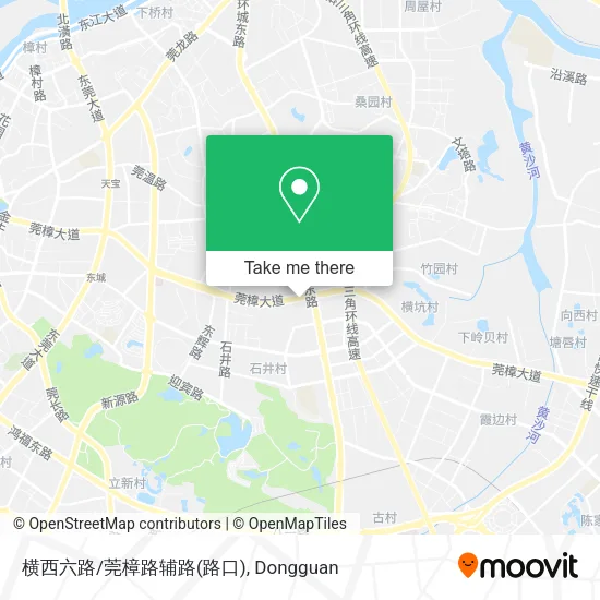 横西六路/莞樟路辅路(路口) map