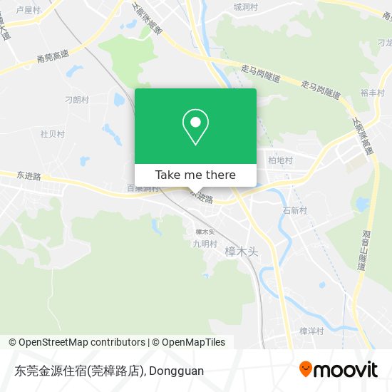 东莞金源住宿(莞樟路店) map