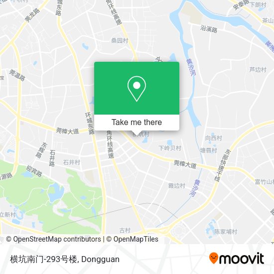 横坑南门-293号楼 map