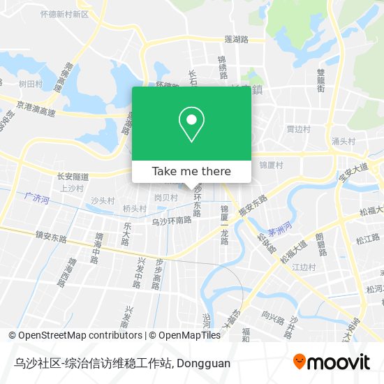 乌沙社区-综治信访维稳工作站 map
