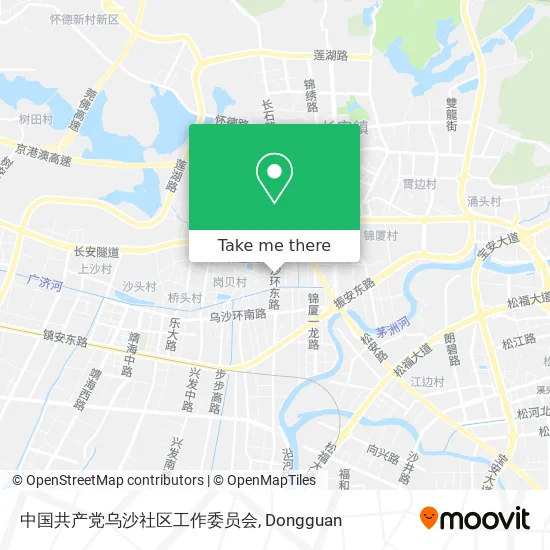 中国共产党乌沙社区工作委员会 map