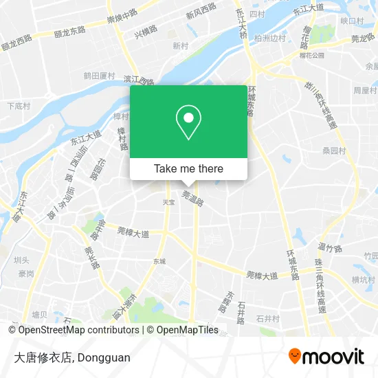 大唐修衣店 map
