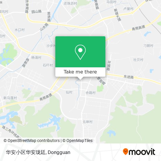 华安小区华安珑廷 map