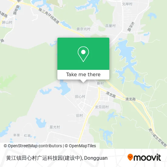 黄江镇田心村广运科技园(建设中) map