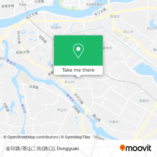 金印路/茶山二街(路口) map