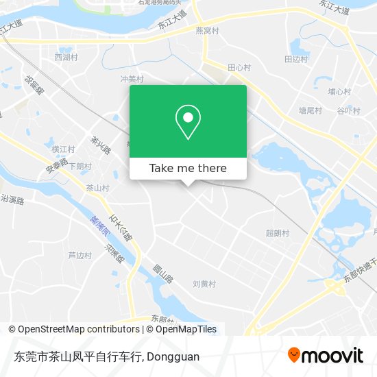 东莞市茶山凤平自行车行 map