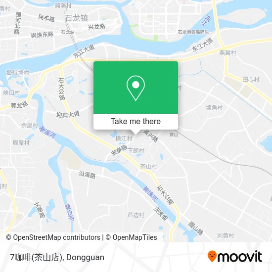 7咖啡(茶山店) map