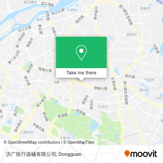 洪广医疗器械有限公司 map