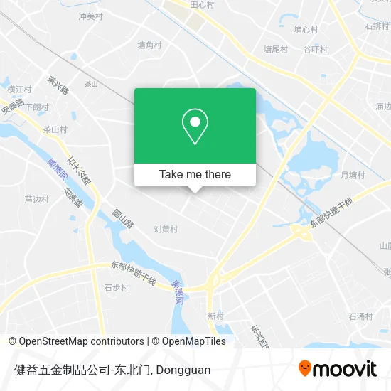 健益五金制品公司-东北门 map