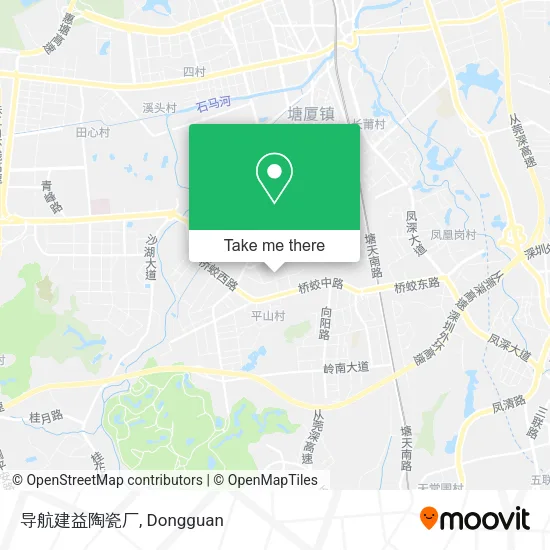 导航建益陶瓷厂 map