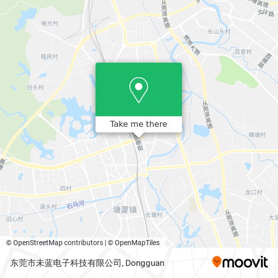 东莞市未蓝电子科技有限公司 map