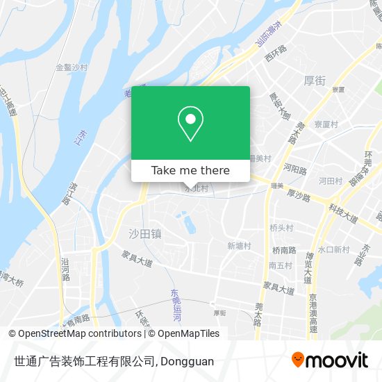 世通广告装饰工程有限公司 map