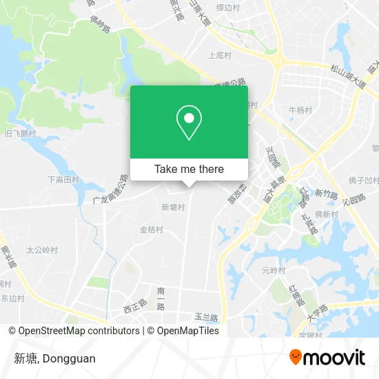 新塘 map