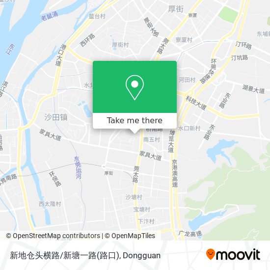 新地仓头横路/新塘一路(路口) map