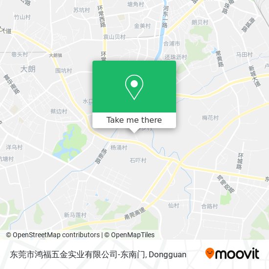 东莞市鸿福五金实业有限公司-东南门 map