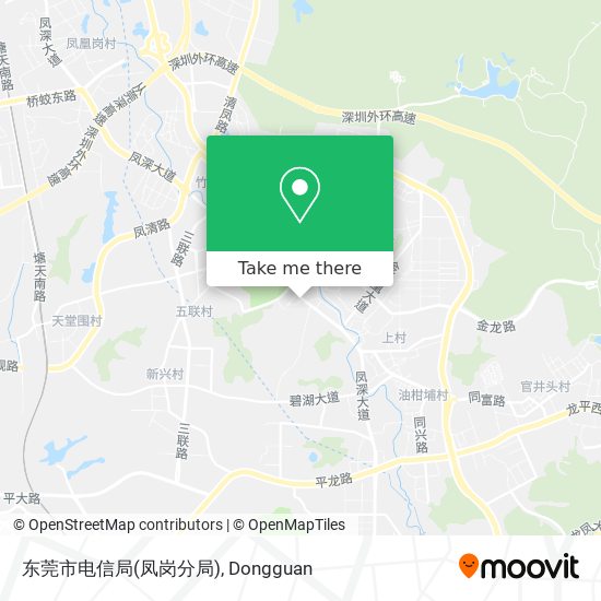东莞市电信局(凤岗分局) map