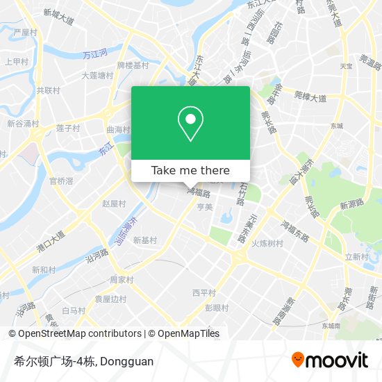 希尔顿广场-4栋 map
