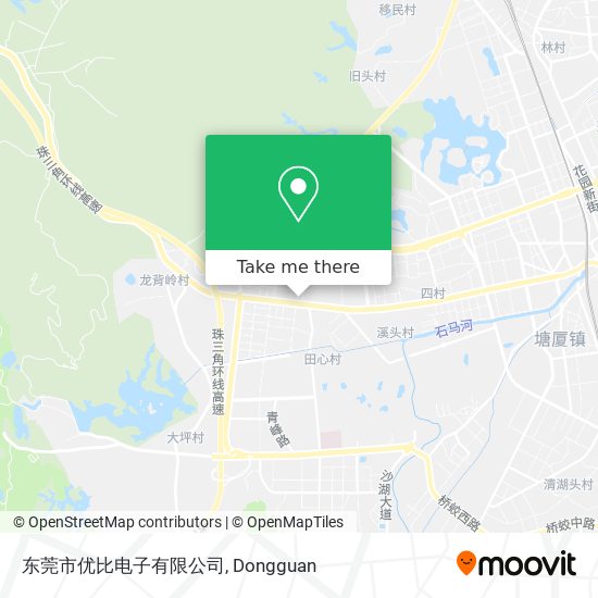 东莞市优比电子有限公司 map