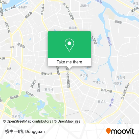 横中一l路 map