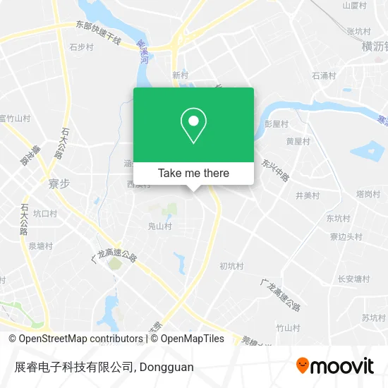 展睿电子科技有限公司 map